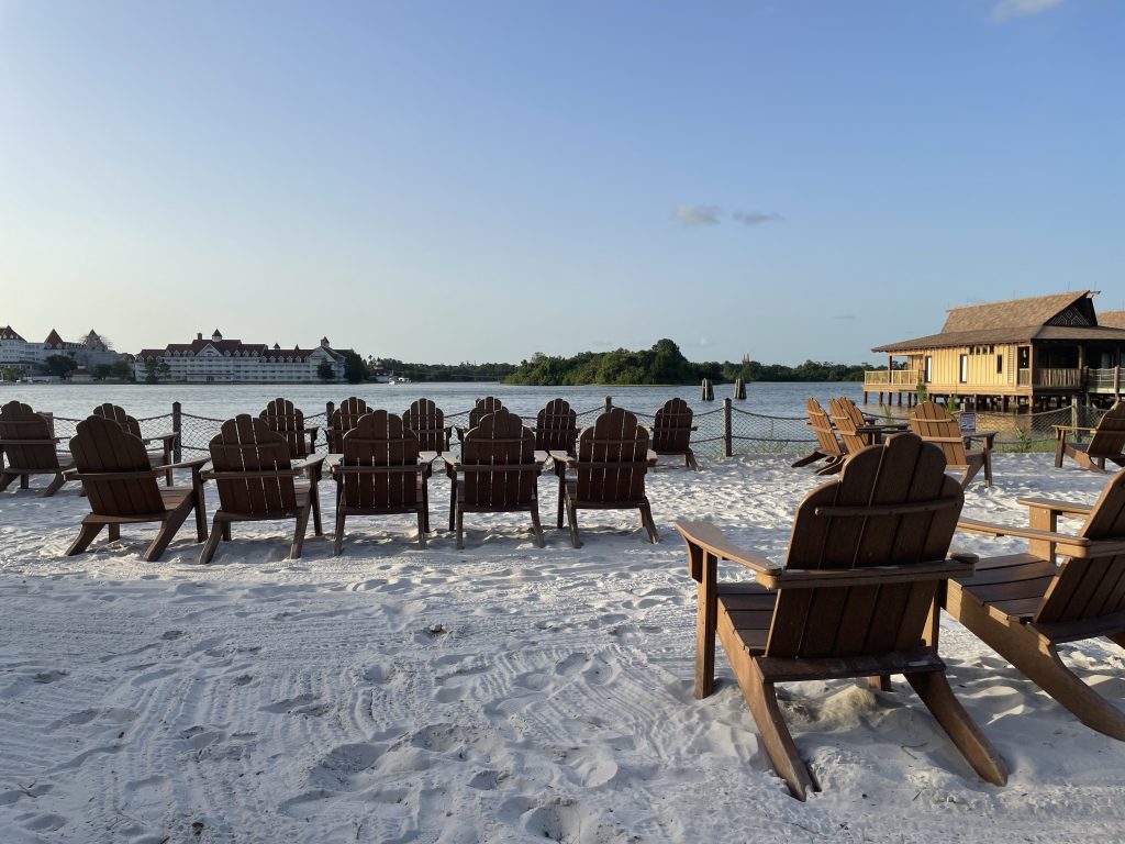 Beach at Disney's Polynesian