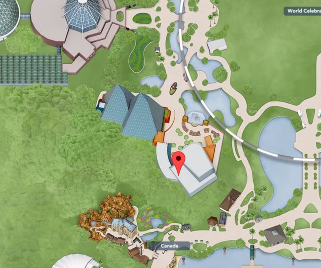 Pixar Films on Disney Map