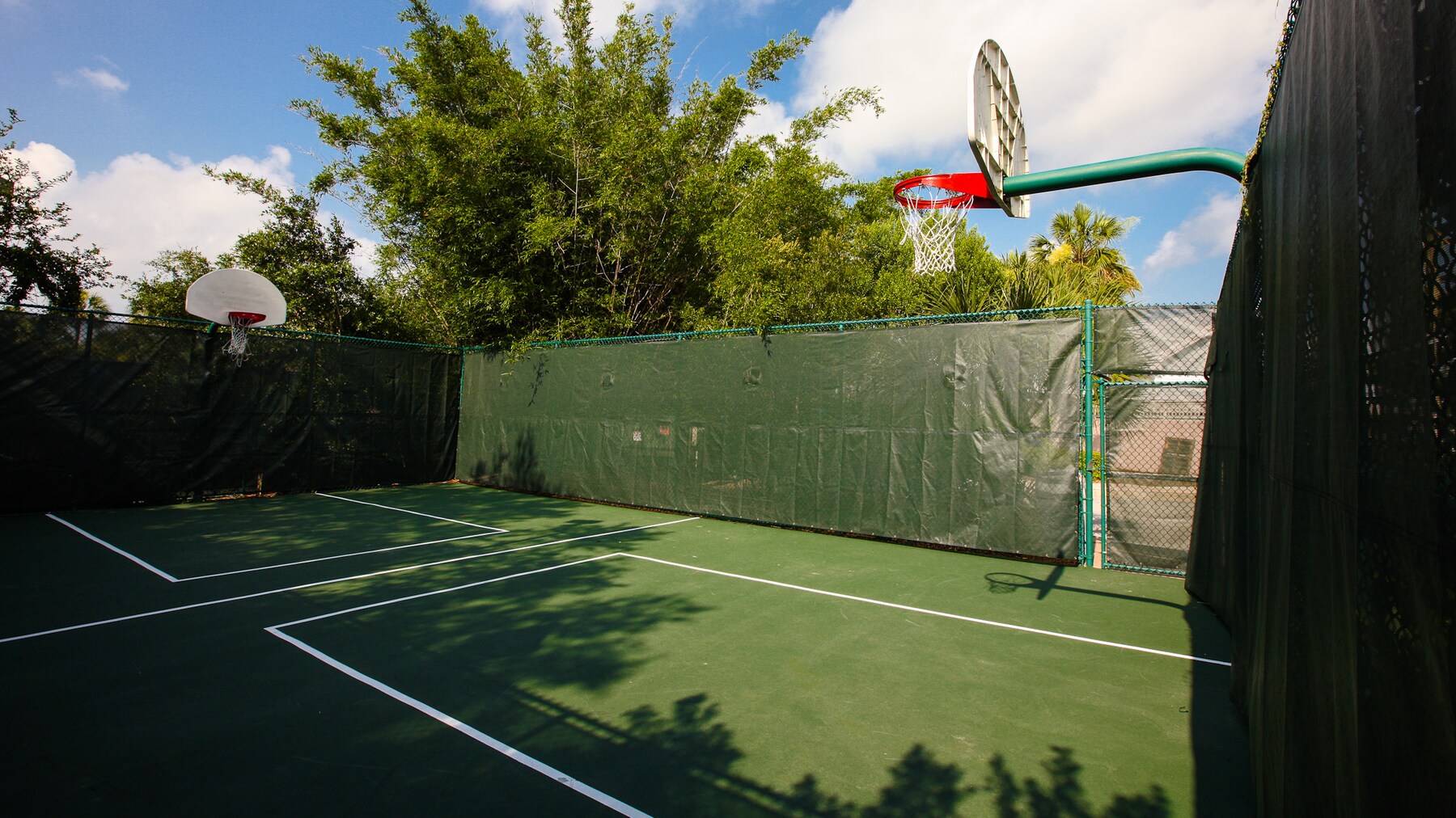 Basketball Court At Old Key West