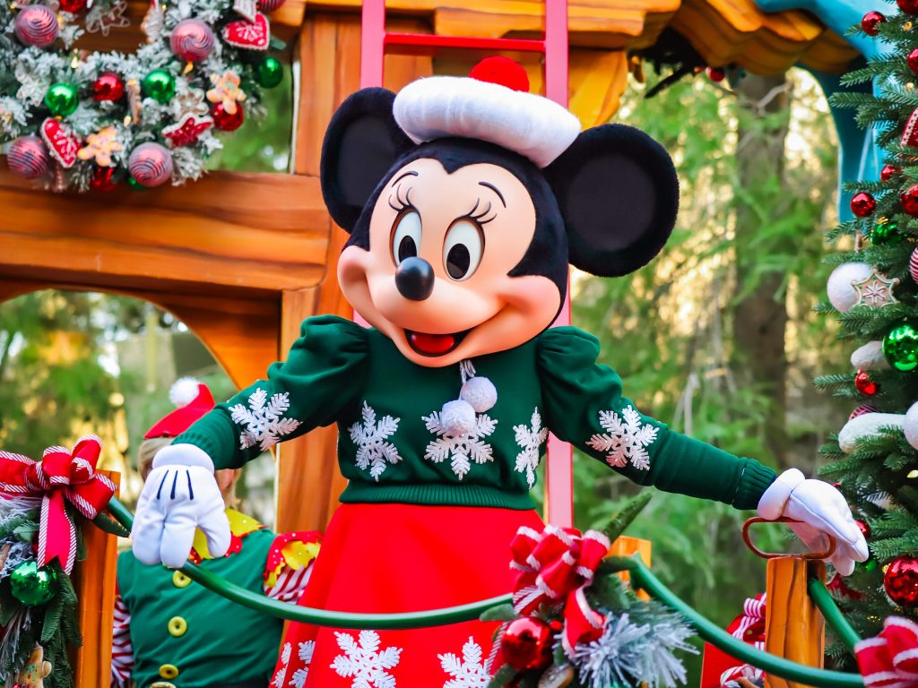 A Christmas Fantasy Parade Minnie Mouse