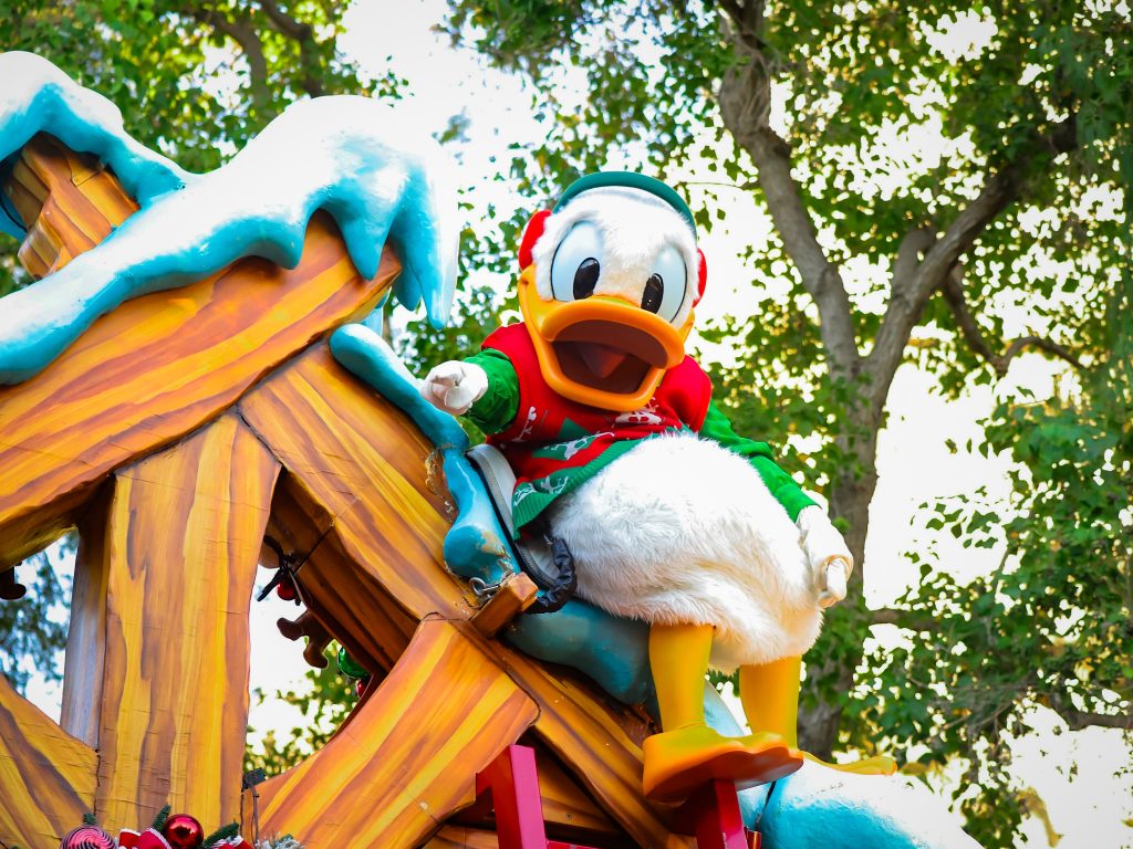A Christmas Fantasy Parade Donald Duck