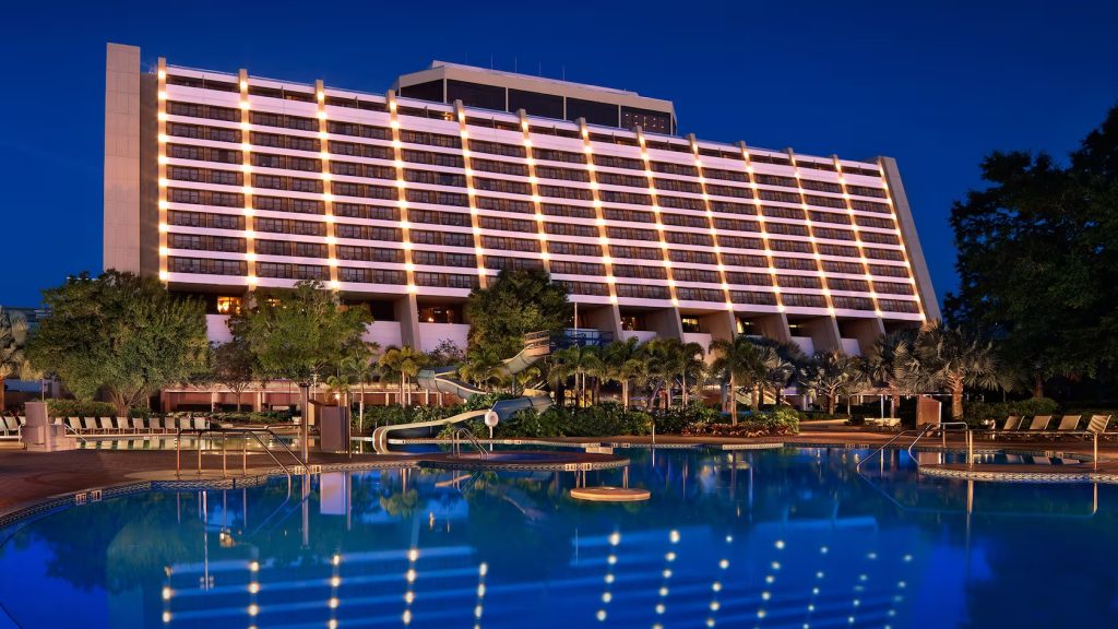 The Feature Pool At Disney’s Contemporary Resort