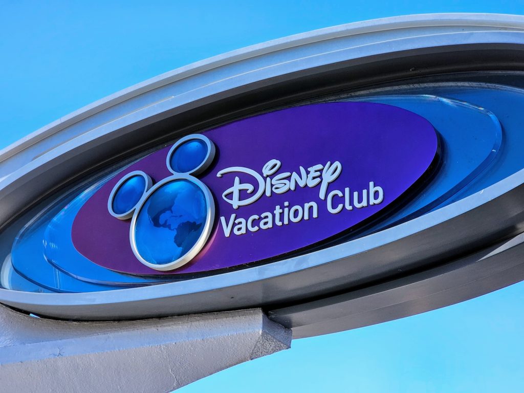 Disney Vacation Club Sign