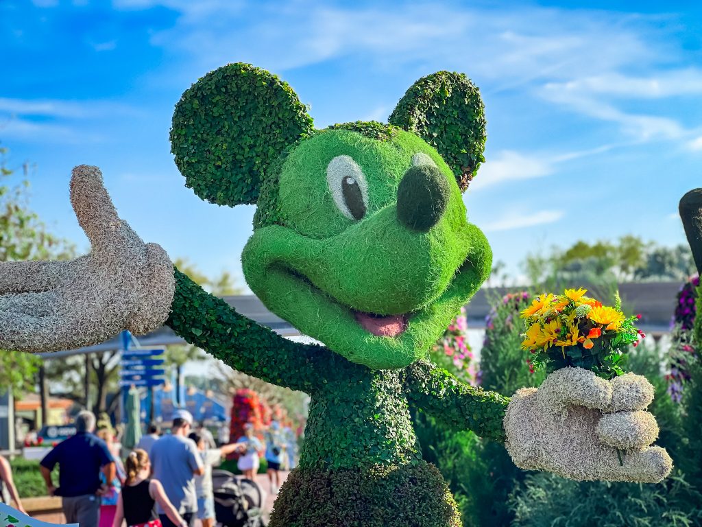 New Daisy Duck Flower Market Window Display on Center Street at Magic  Kingdom - WDW News Today