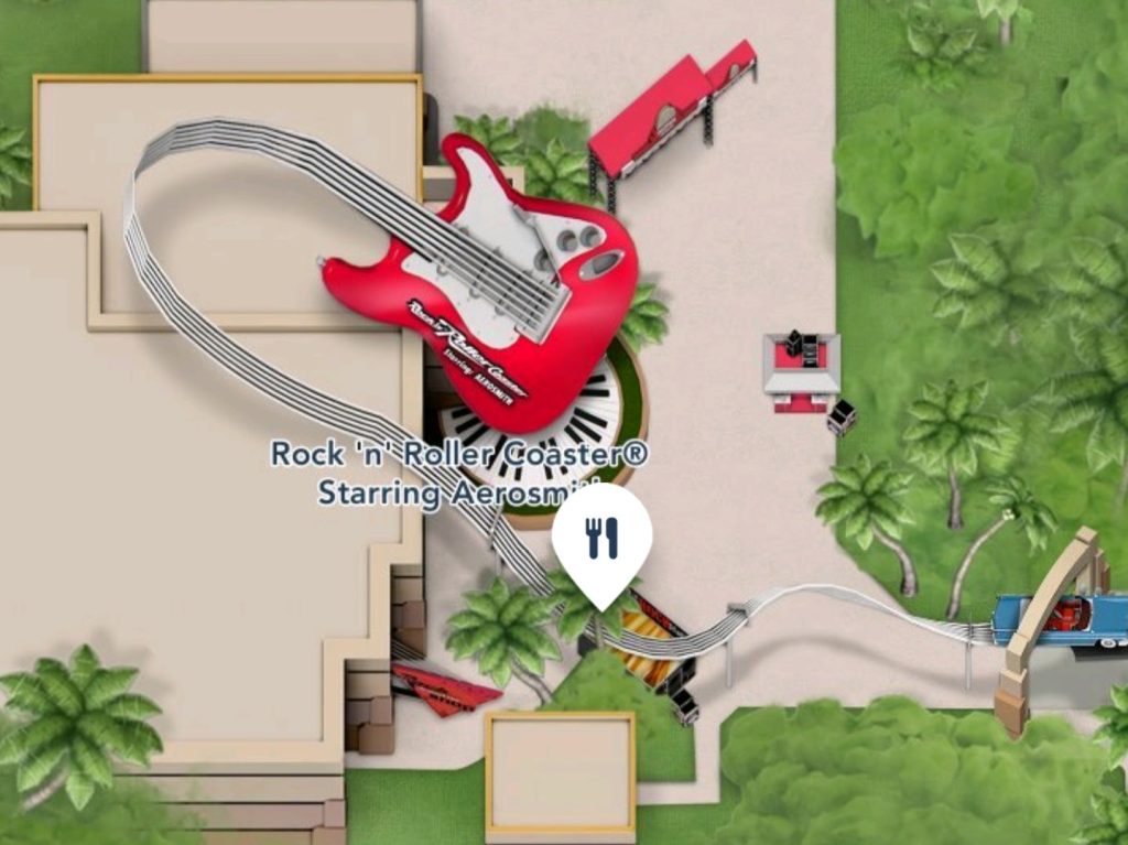 Where to find KRNR The Rock Station at Hollywood Studios