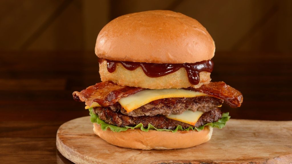 Barbecued Burger