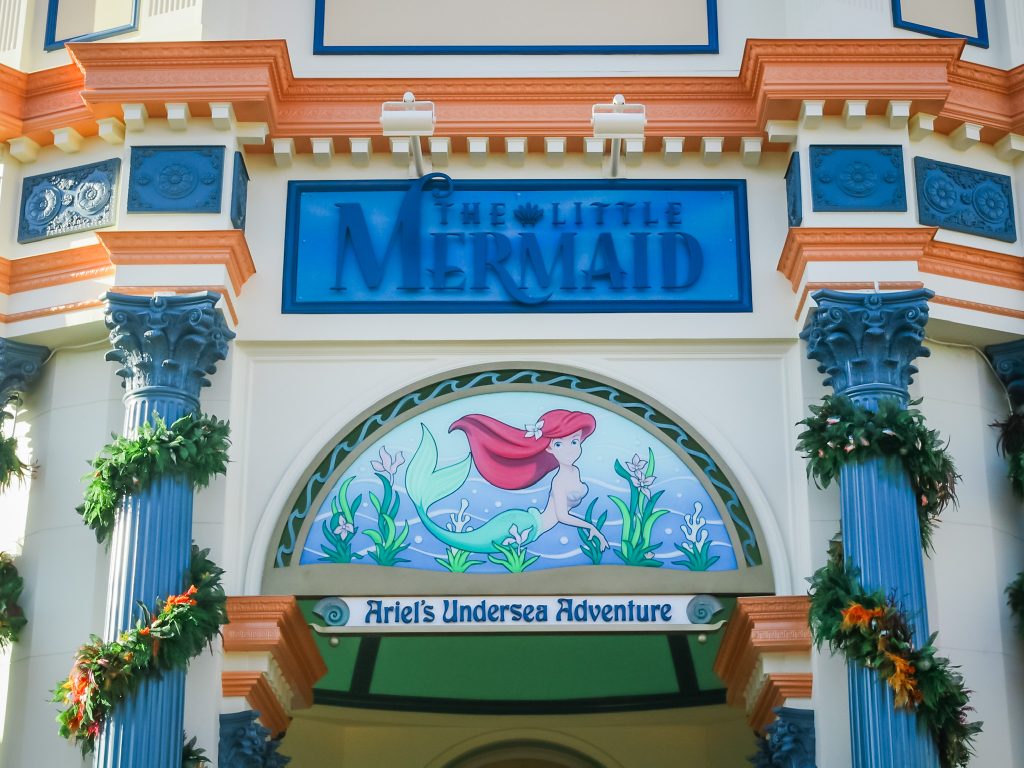 The Little Mermaid - Ariel's Undersea Adventure Sign
