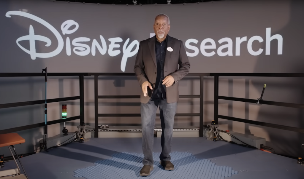 Lanny Smoot on Disney's HoloTile Floor