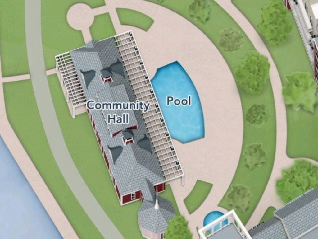 Community Hall Pool at BoardWalk Villas