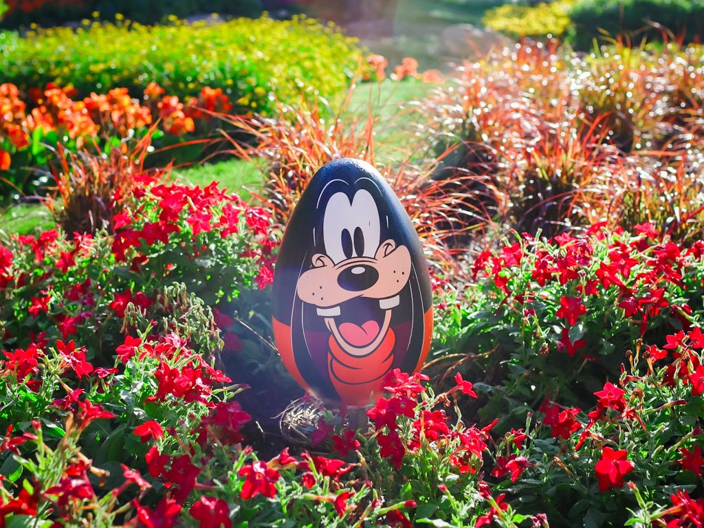 Goofy Easter Egg at EPCOT