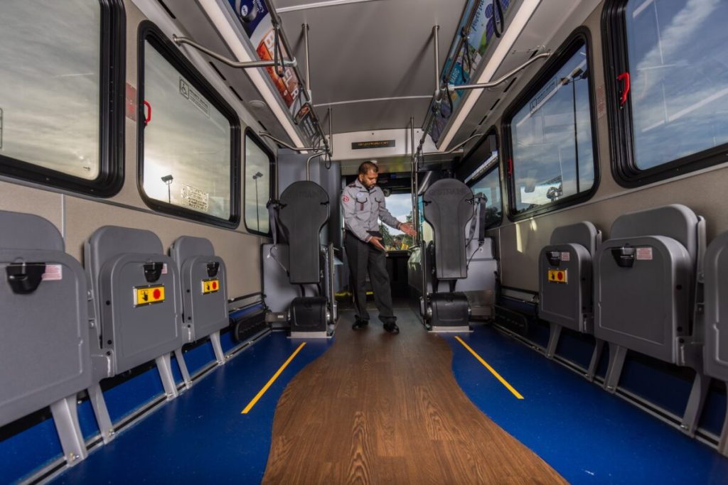 wdw new bus inside Image Source- The Orlando Business Journal, Disney
