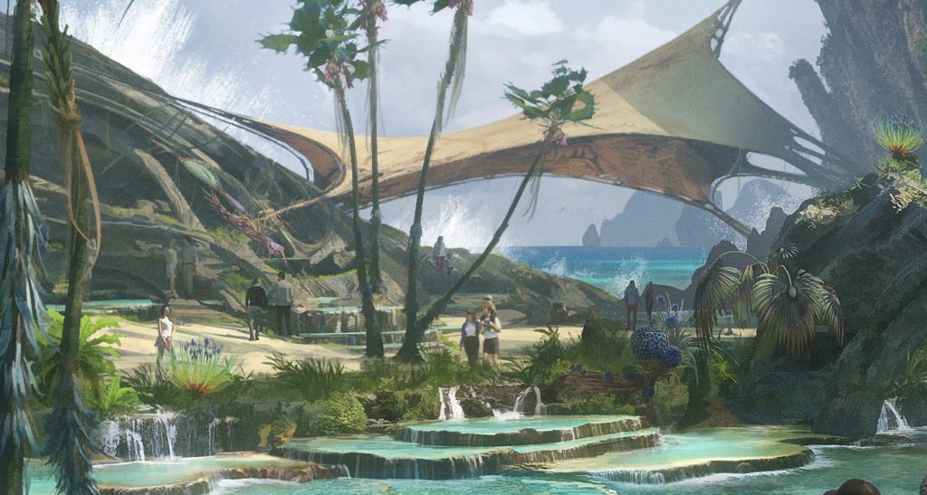 Disneyland Resort Pandora-Themed Land Concept Art 5