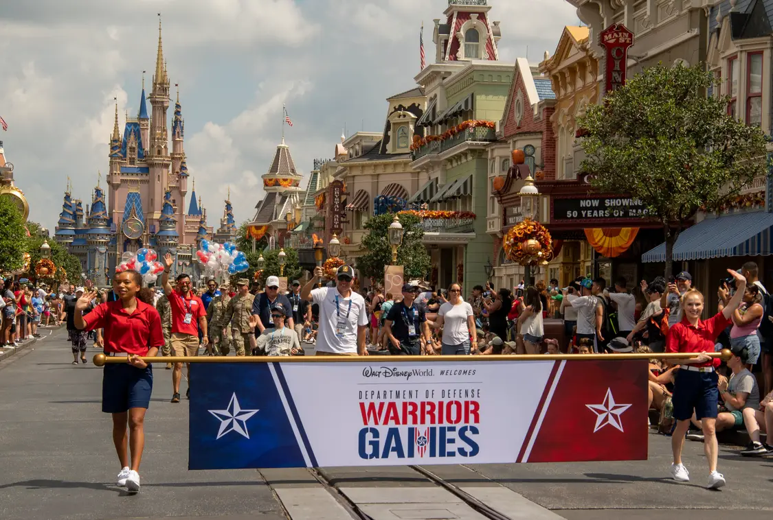 Warrior Games Athletes Celebratory Parade