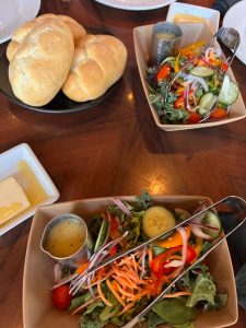 Bread and Salad