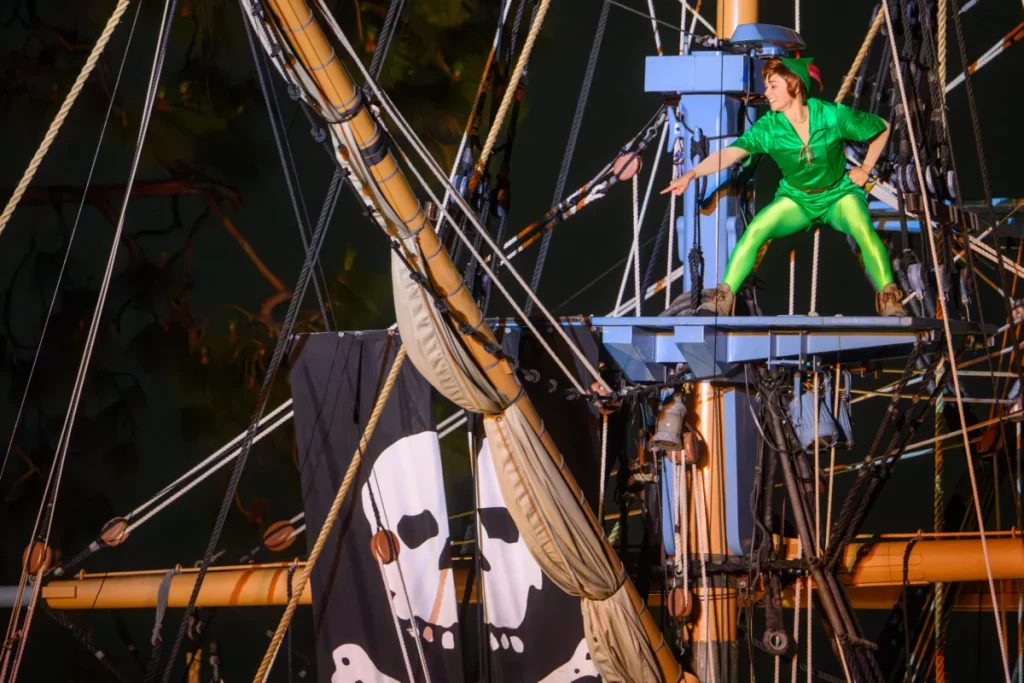 Peter Pan' Scene fantasmic disneyland