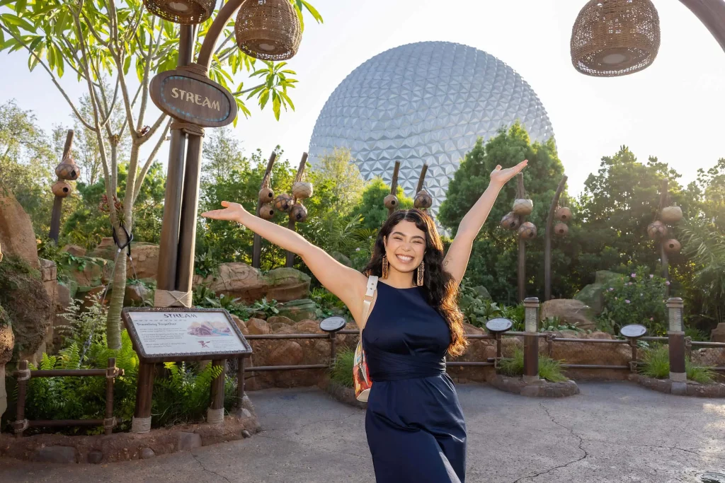 Auli'i Cravalho Explores New Journey of Water Attraction at EPCOT 3
