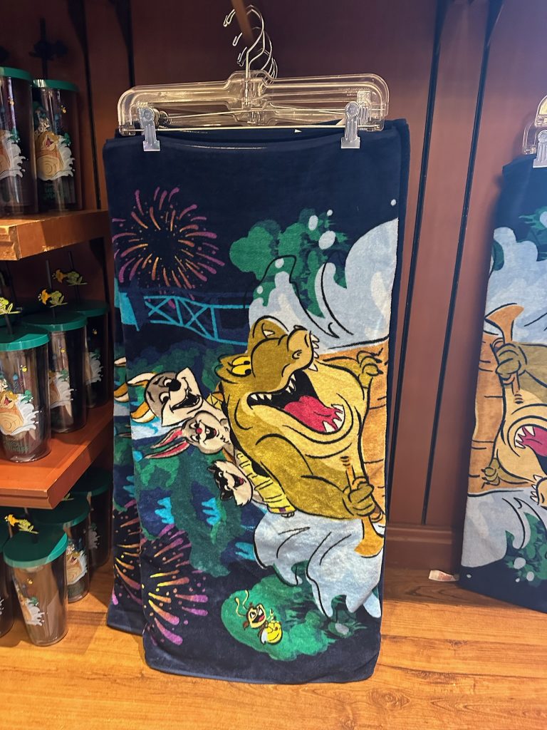 Tiana’s Bayou Adventure Beach Towel – $34.99