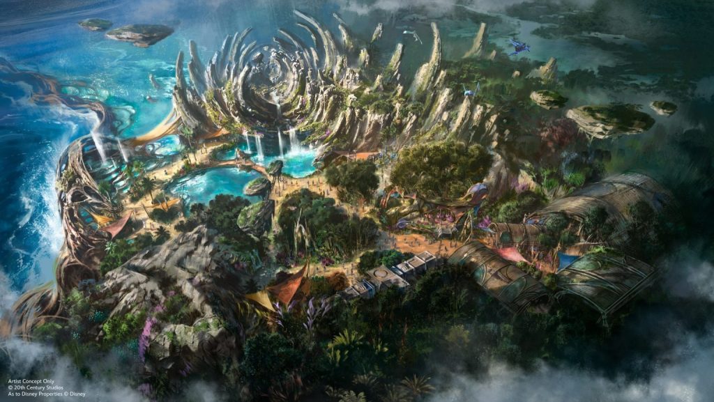 Avatar Land Disney California Adventure Concept Art