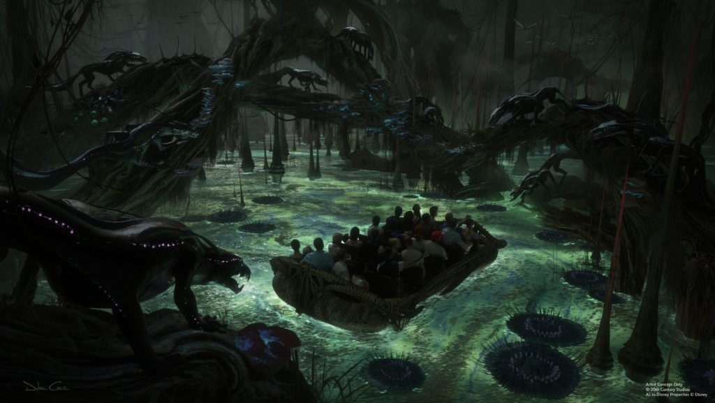 Avatar Land Disney California Adventure Concept Art 3