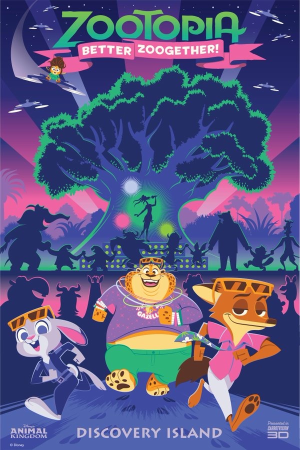 zootopia better together poster