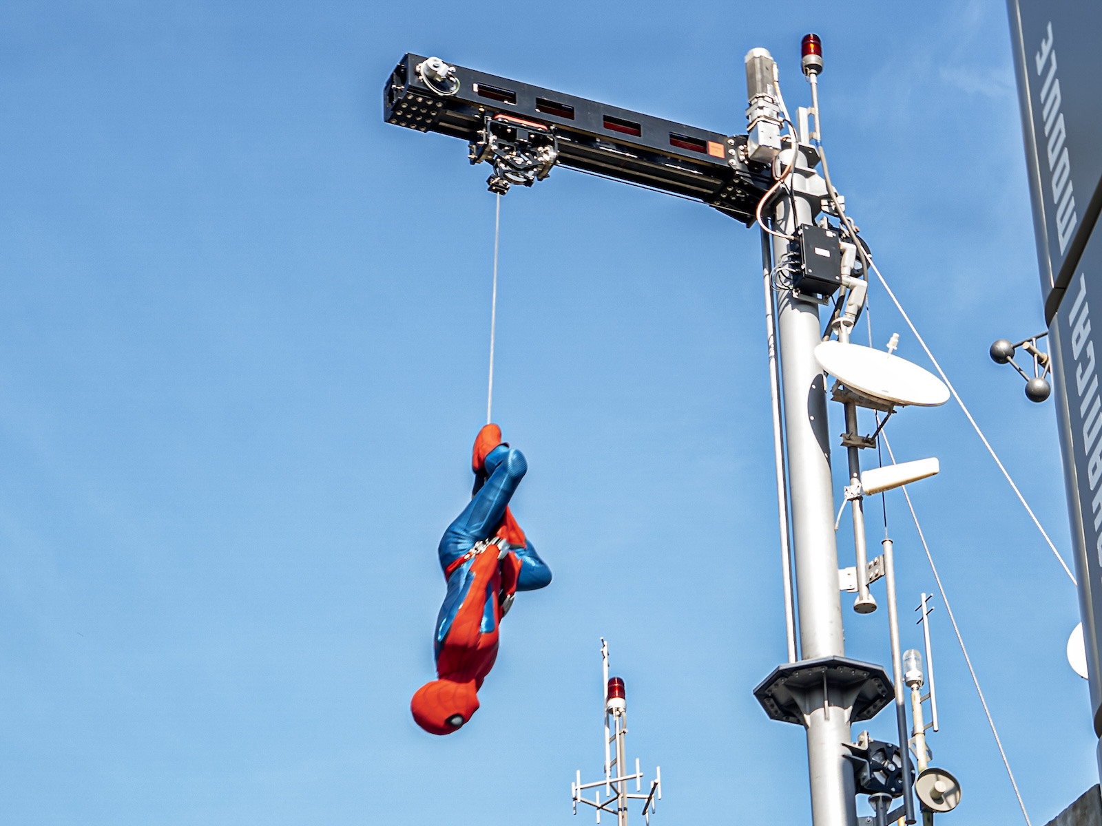 Spider-Man stunt show