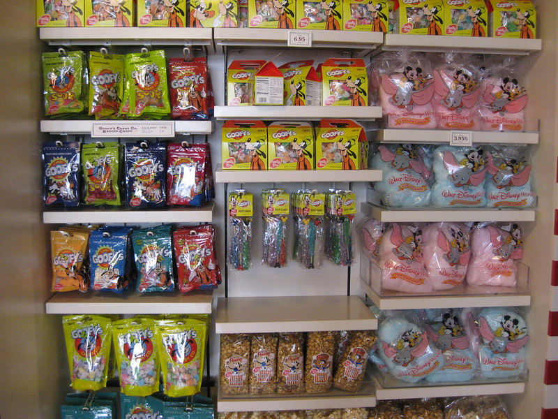 Packaged Candy at Disney World