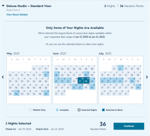 Book DVC Reservation