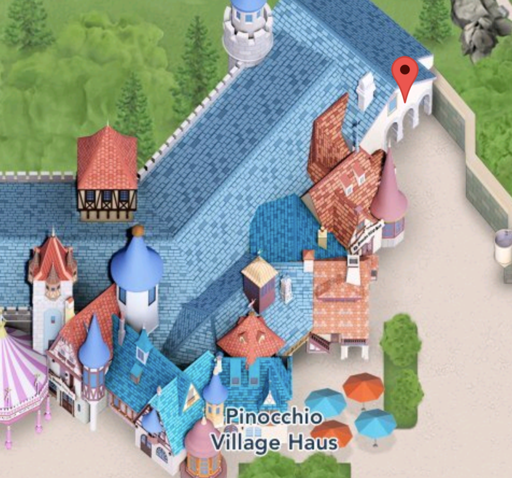 Pinocchio Village Haus Restrooms