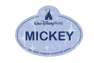 cast member name tag