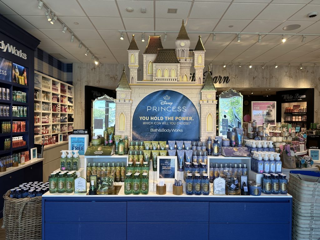 colección de princesas de Bath and Body Works