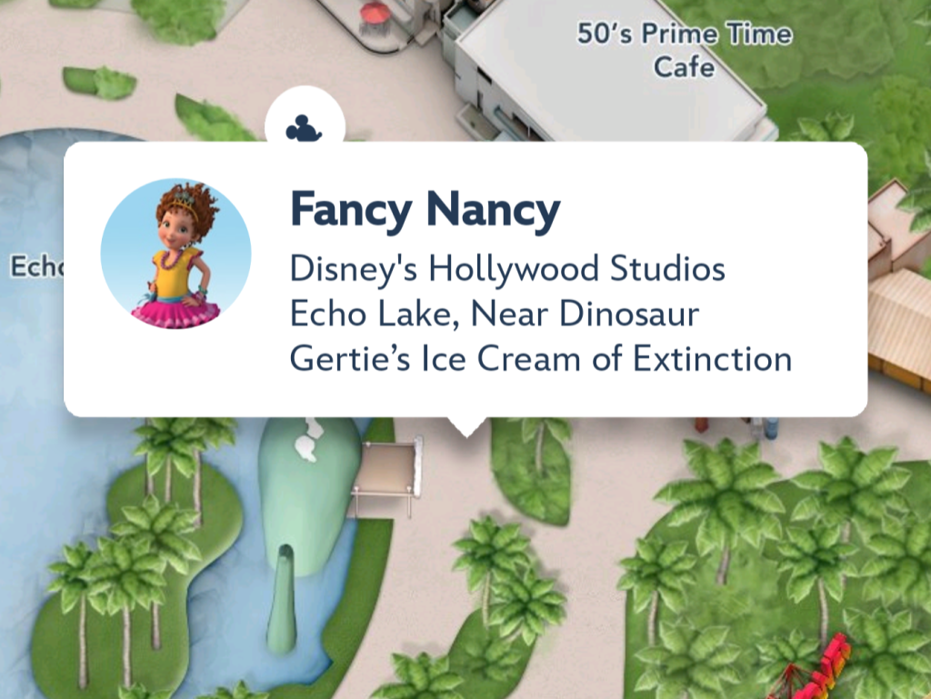Fancy Nancy meet and greet location
