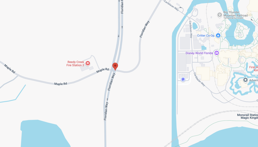 where Floridian Place and Floridian Way diverge