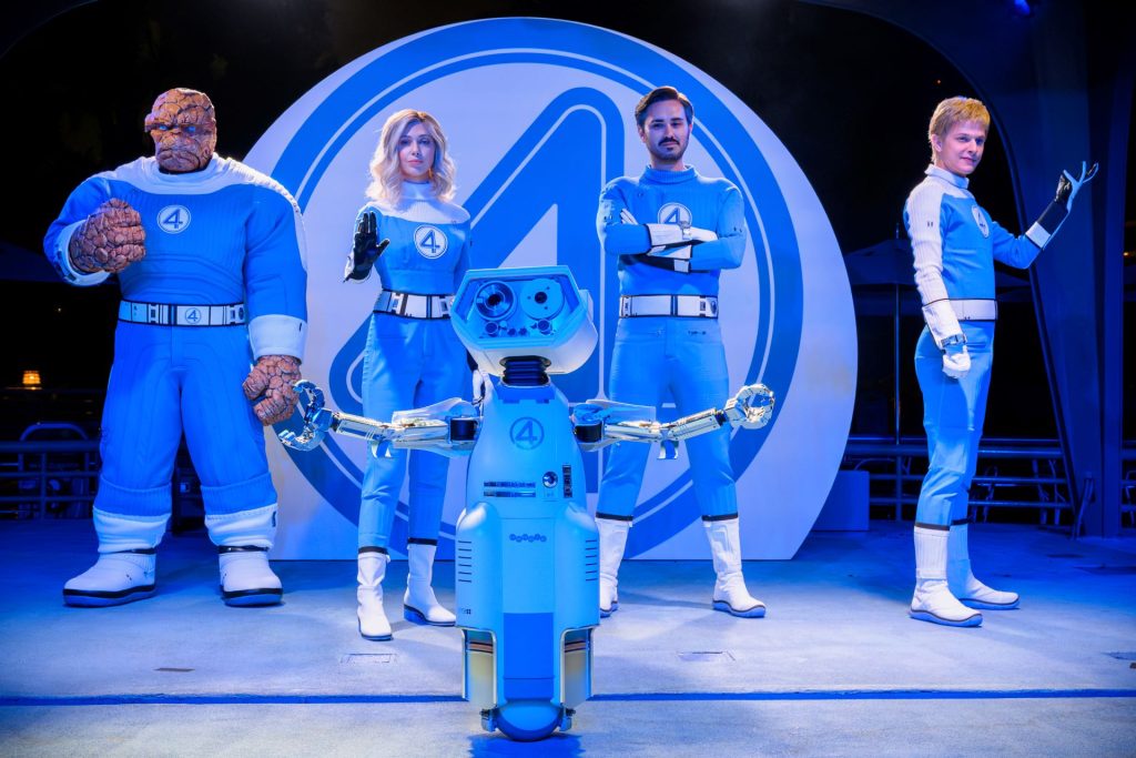 H.E.R.B.I.E.-and-the-Fantastic-Four-in-Disneyland