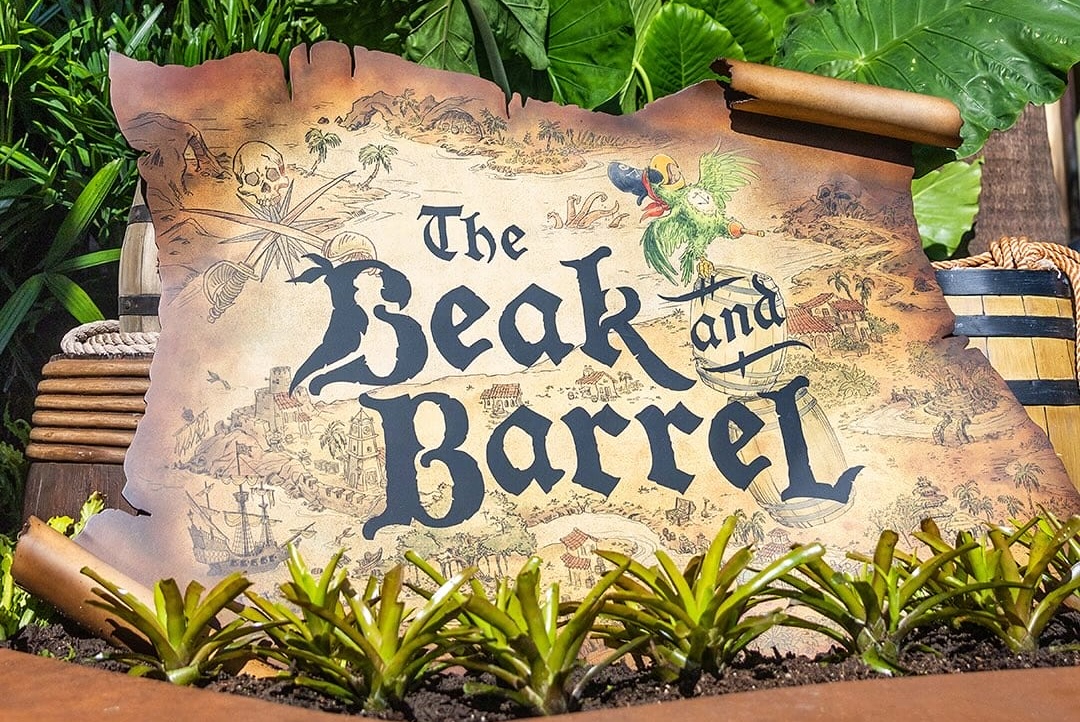 WDW-MK-Adventureland-The-Beak-and-Barrel-Signage-Stock-1