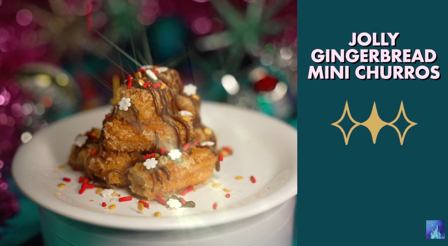 Jolly Gingerbread Mini Churros