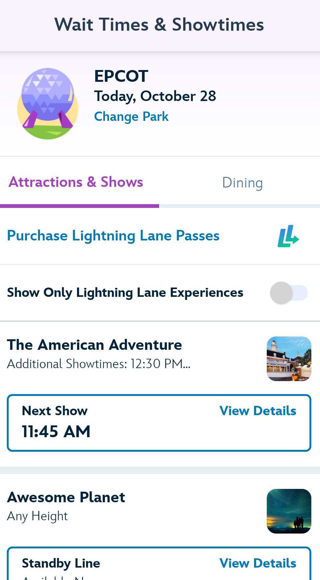 MDE-new-wait-times-and-showtimes