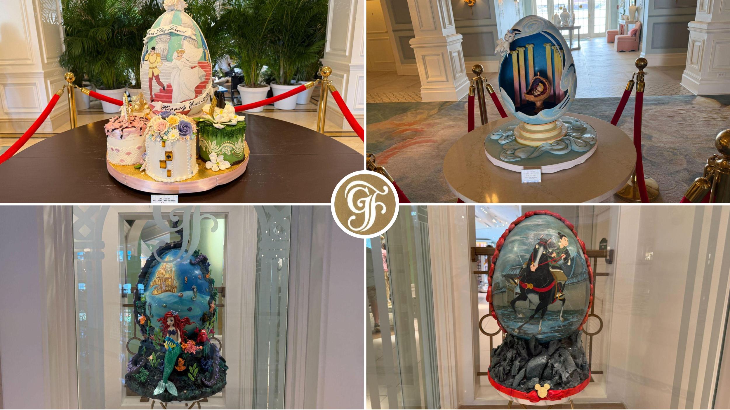Easter Egg Displays at Disney’s Grand Floridian Resort