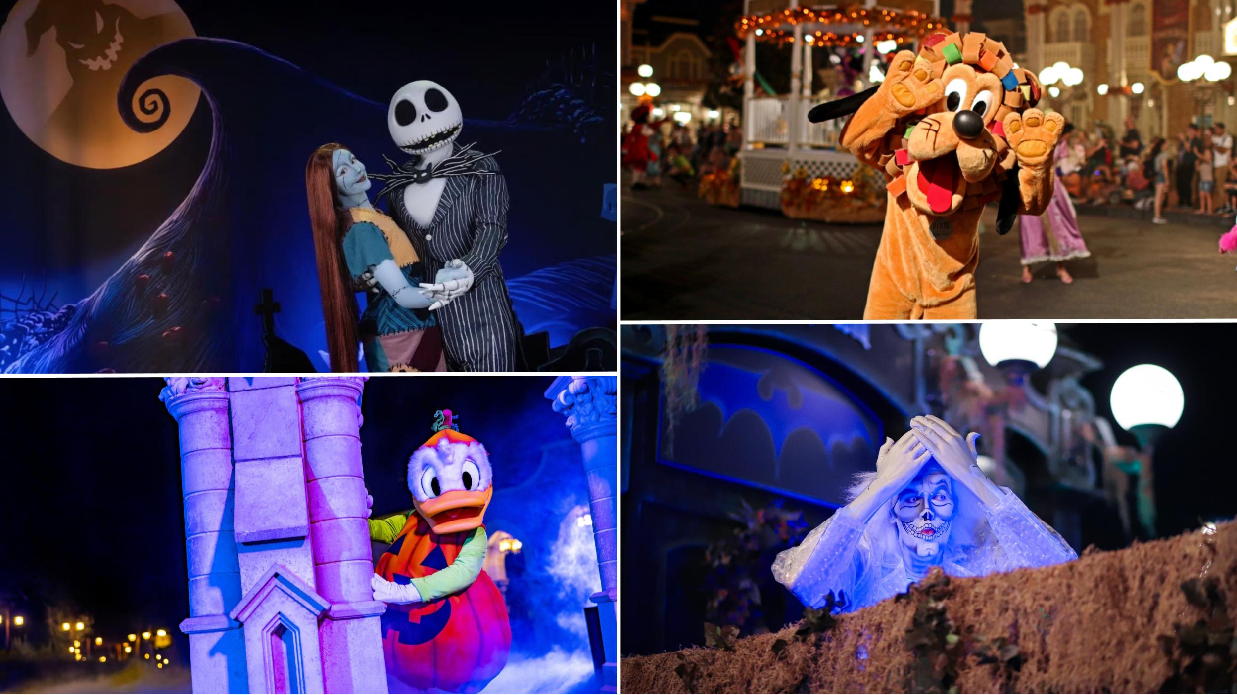 Characters at the 2026 Not-So-Scary Halloween Party