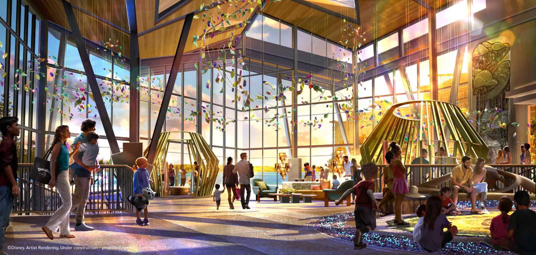 Disney Lakeshore Lodge’s Lobby and Dining Venues 2