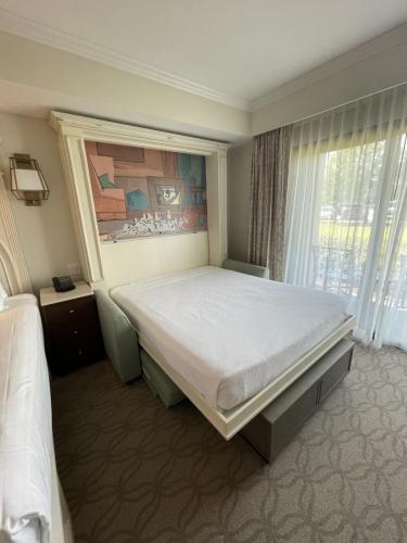 DVC Riviera Resort Studio sofa bed opened